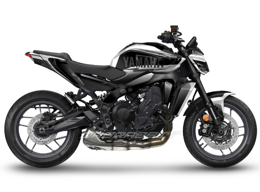 Kit Grafiche Adesivi Carene - Yamaha MT-09 / FZ-09 (2025) - (MWY-W)