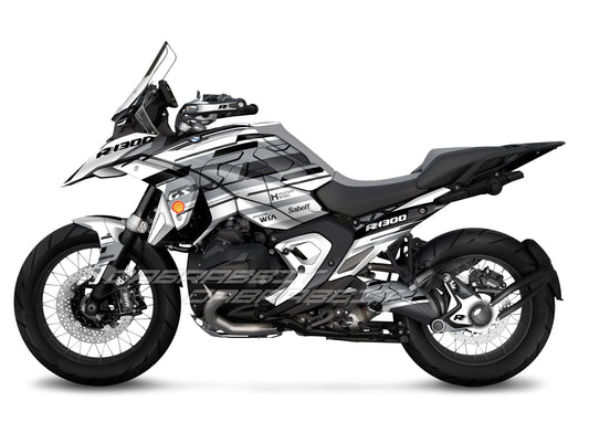 Kit Grafiche Adesivi Carene - BMW R1300GS (2024~) - (NN-WB)