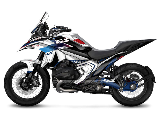 Kit Grafiche Adesivi Carene - BMW R1300GS (2024~) - (SP2-WBL)