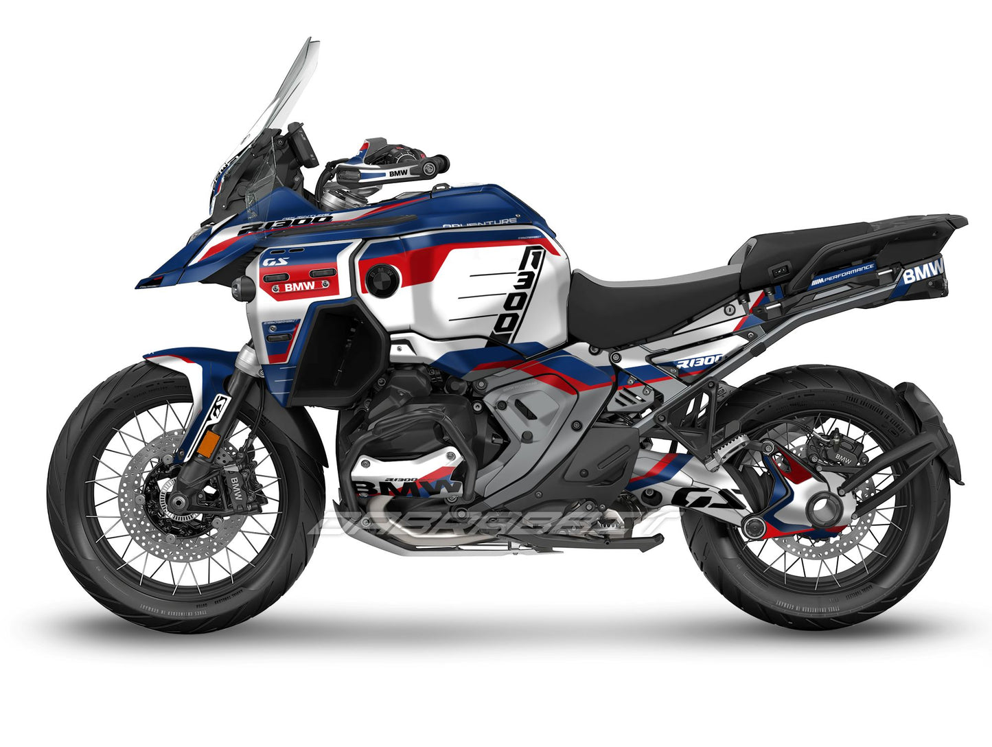 Kit Grafiche Adesivi Carene - BMW R1300GS ADV (2024~) - (TRP-WBR)