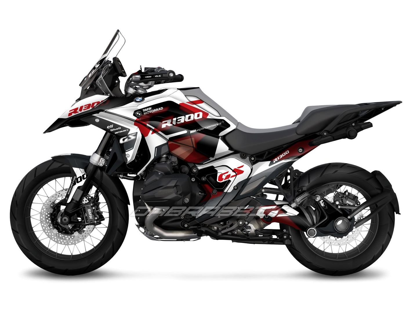 Kit Grafiche Adesivi Carene - BMW R1300GS (2024~) - (TSP-WBR)