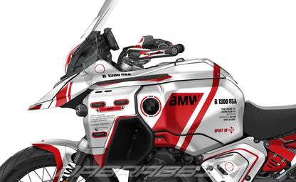 Kit Grafiche Adesivi Carene - BMW R1300GS ADV (2024~) - (TR-WR)