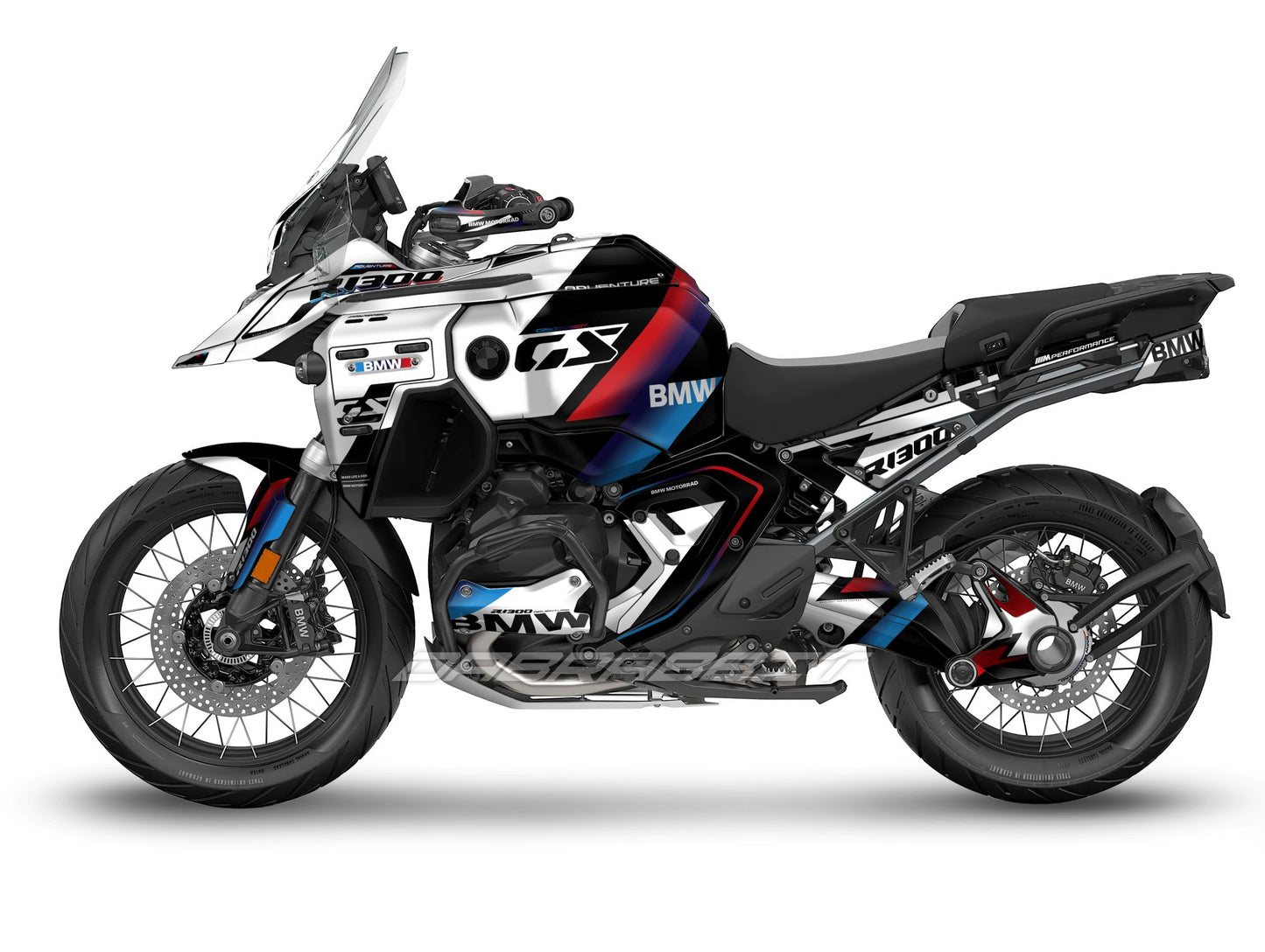 Kit Grafiche Adesivi Carene - BMW R1300GS ADV (2024~) - (GRD-W)