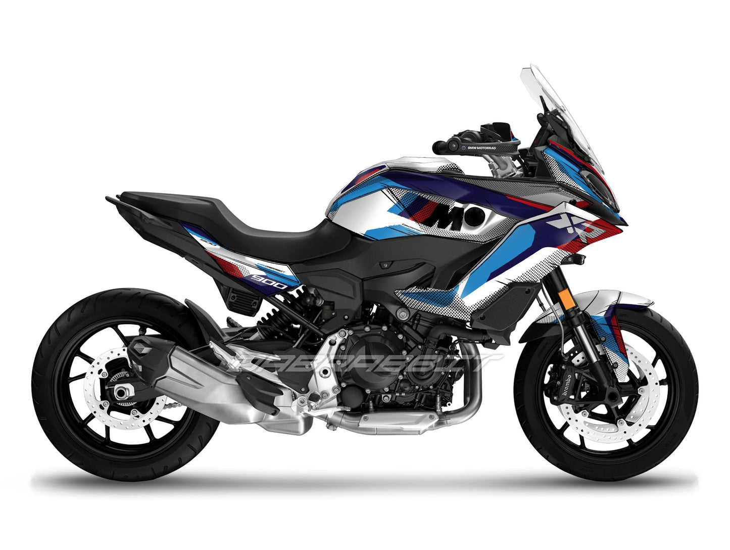 Fairing Graphics Kit - BMW F900XR (2020~) - (CTN-W)