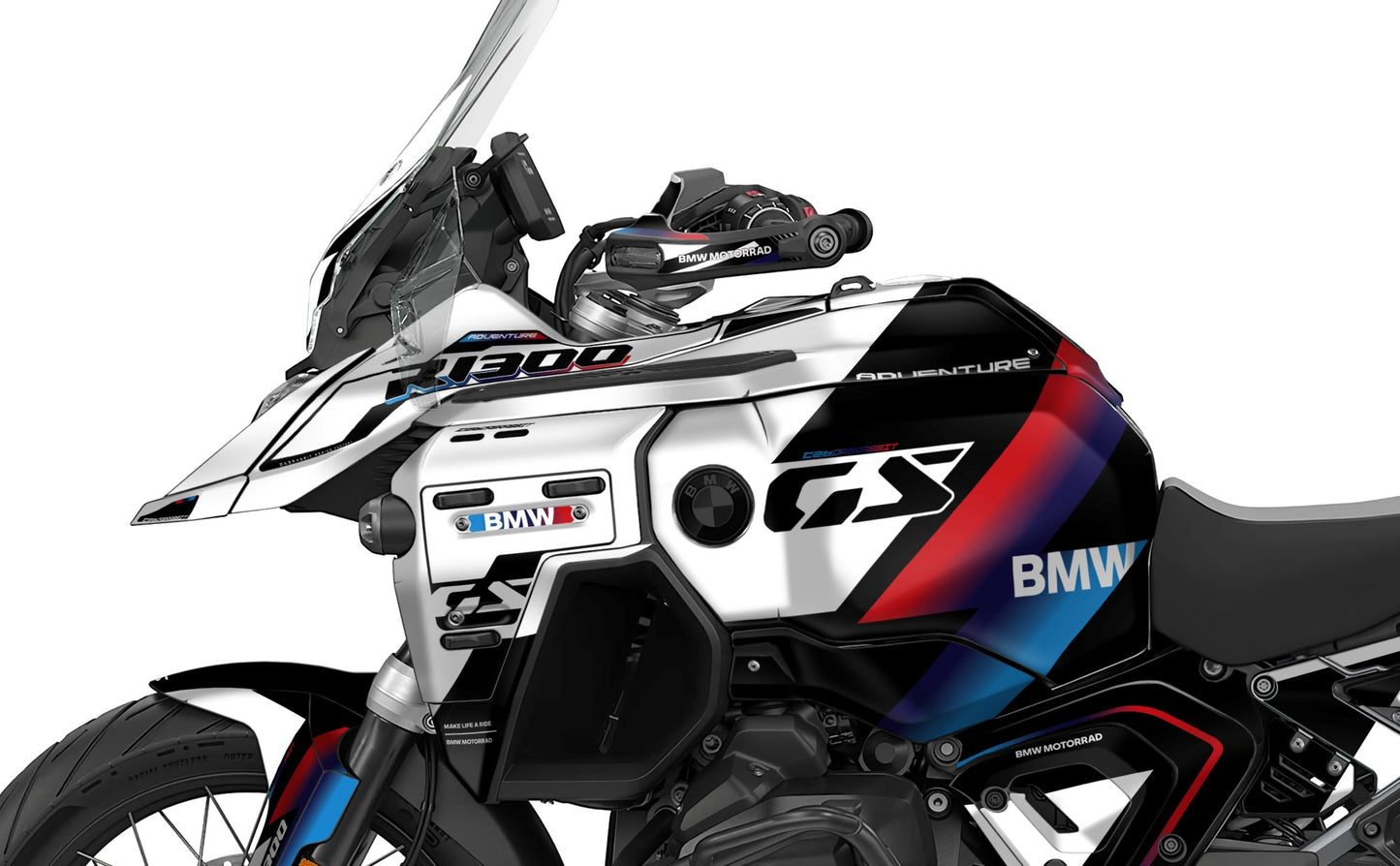 Kit Grafiche Adesivi Carene - BMW R1300GS ADV (2024~) - (GRD-W)