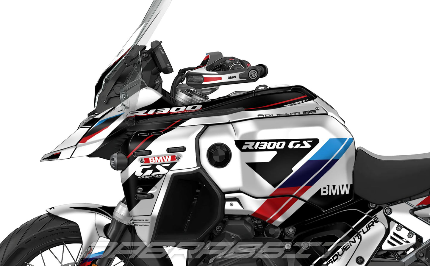 Kit Grafiche Adesivi Carene - BMW R1300GS ADV (2024~) - (RL-W)