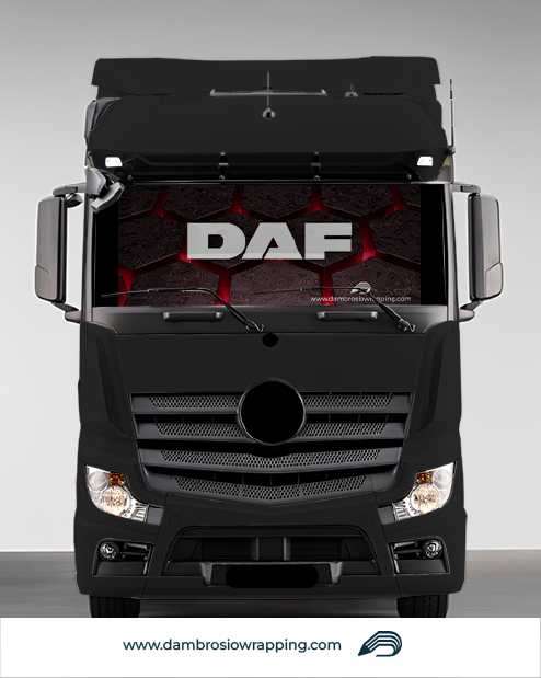 Tenda a rullo oscurante - DAF Abisso Rosso