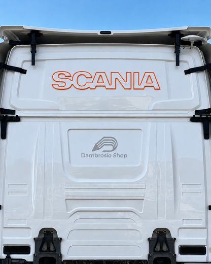 "Scania" Sticker for Rear of Truck