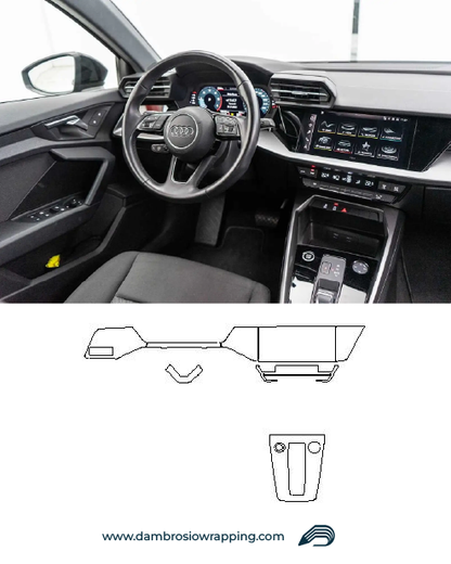 Kit Pellicola Protettiva Interni Audi - A3 Sportback 2021