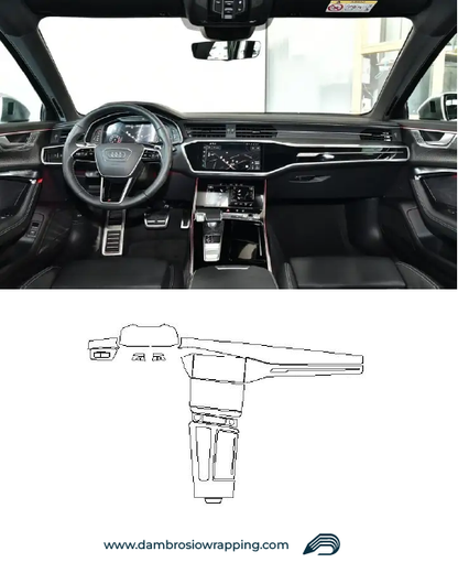 Kit Pellicola Protettiva Interni Audi - A6 / RS6 Avant 2022