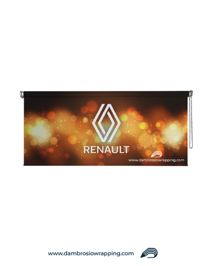 Blackout roller blind - RENAULT Flashes of light