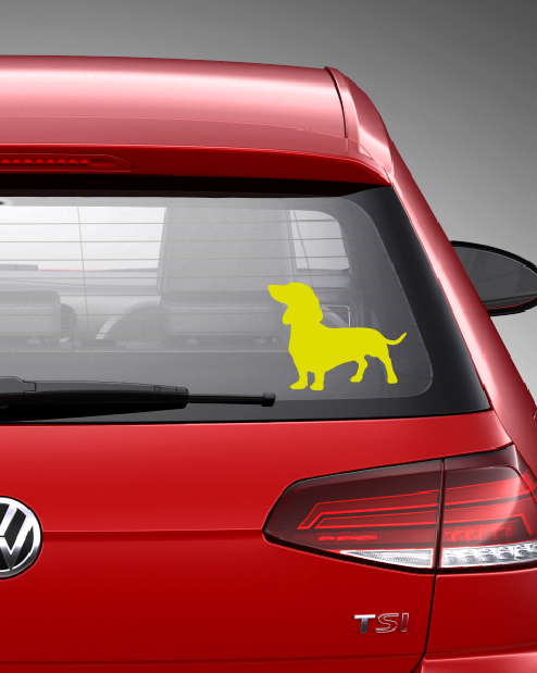 Adesivo Cane Bassotto