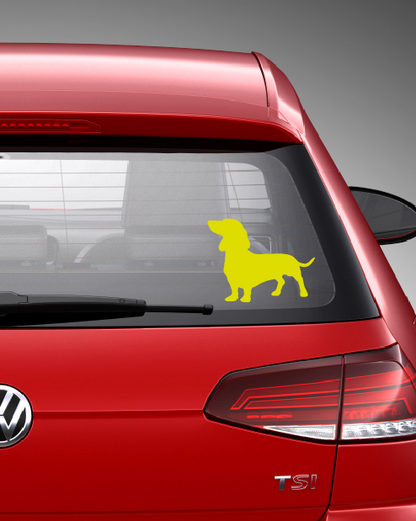 Adesivo Cane Bassotto