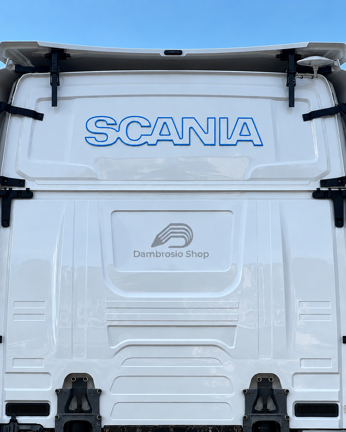 "Scania" Sticker for Rear of Truck