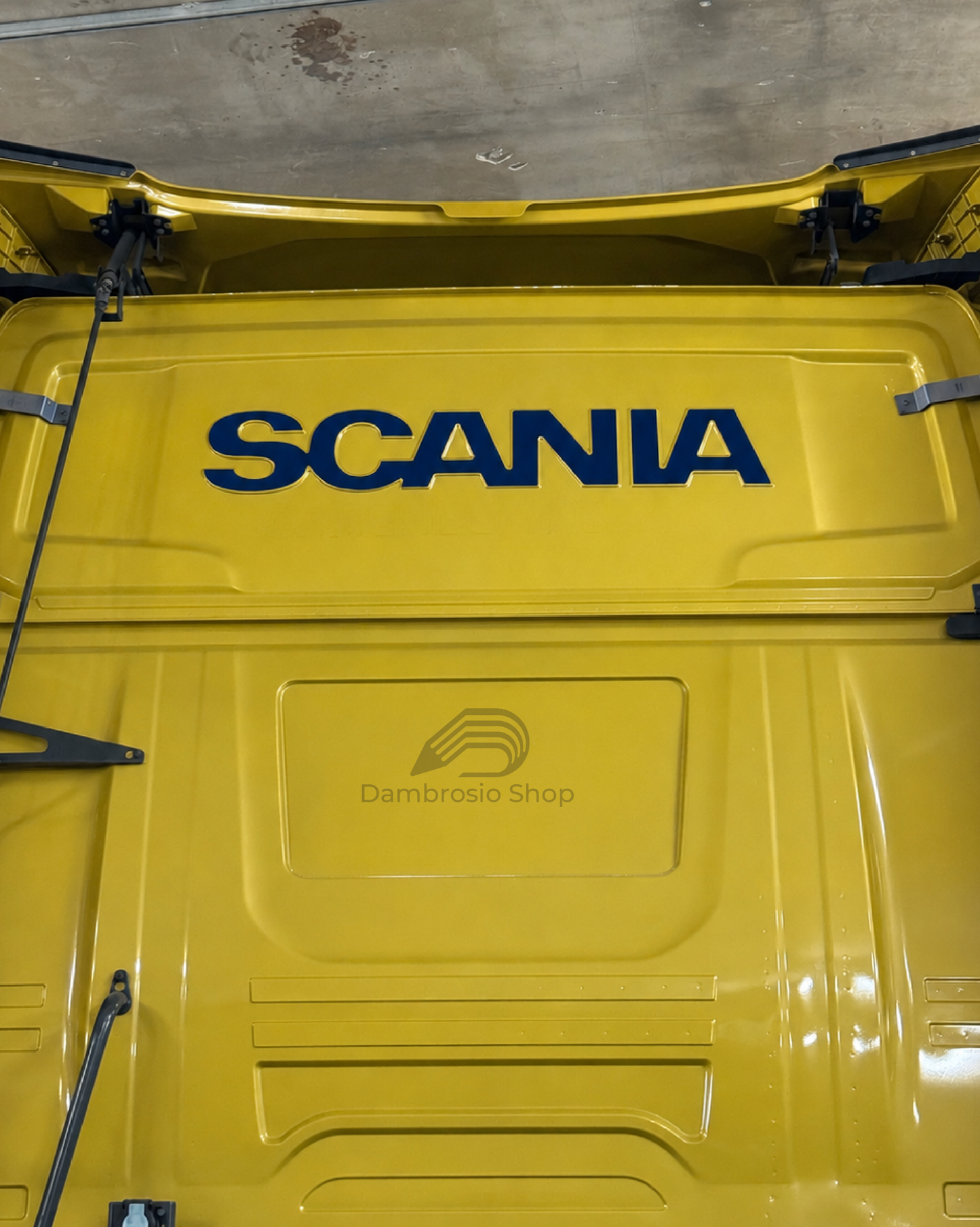 Adesivo Scritta "Scania" per Retro Cabina Posteriore Camion