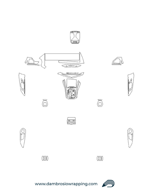 Kit Pellicola Protettiva Interni Bmw - XM 2024