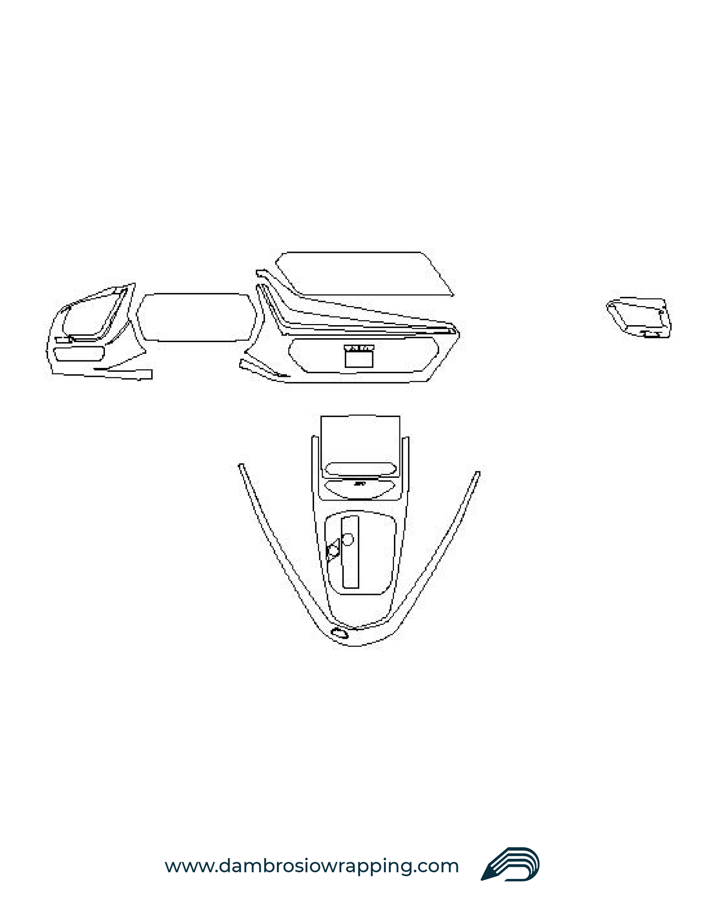Kit Pellicola Protettiva Interni Bmw - Z4 2023