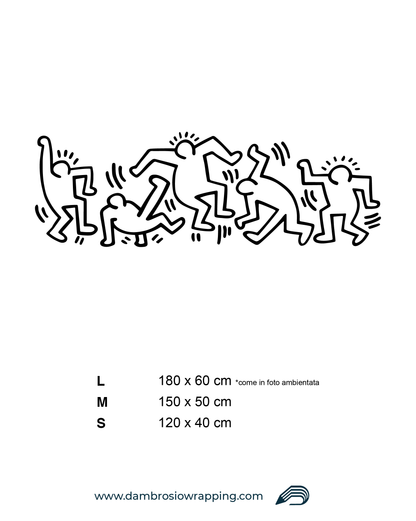 Adesivo Murale - Breakdance