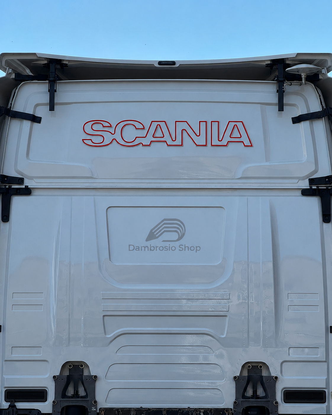 "Scania" Sticker for Rear of Truck