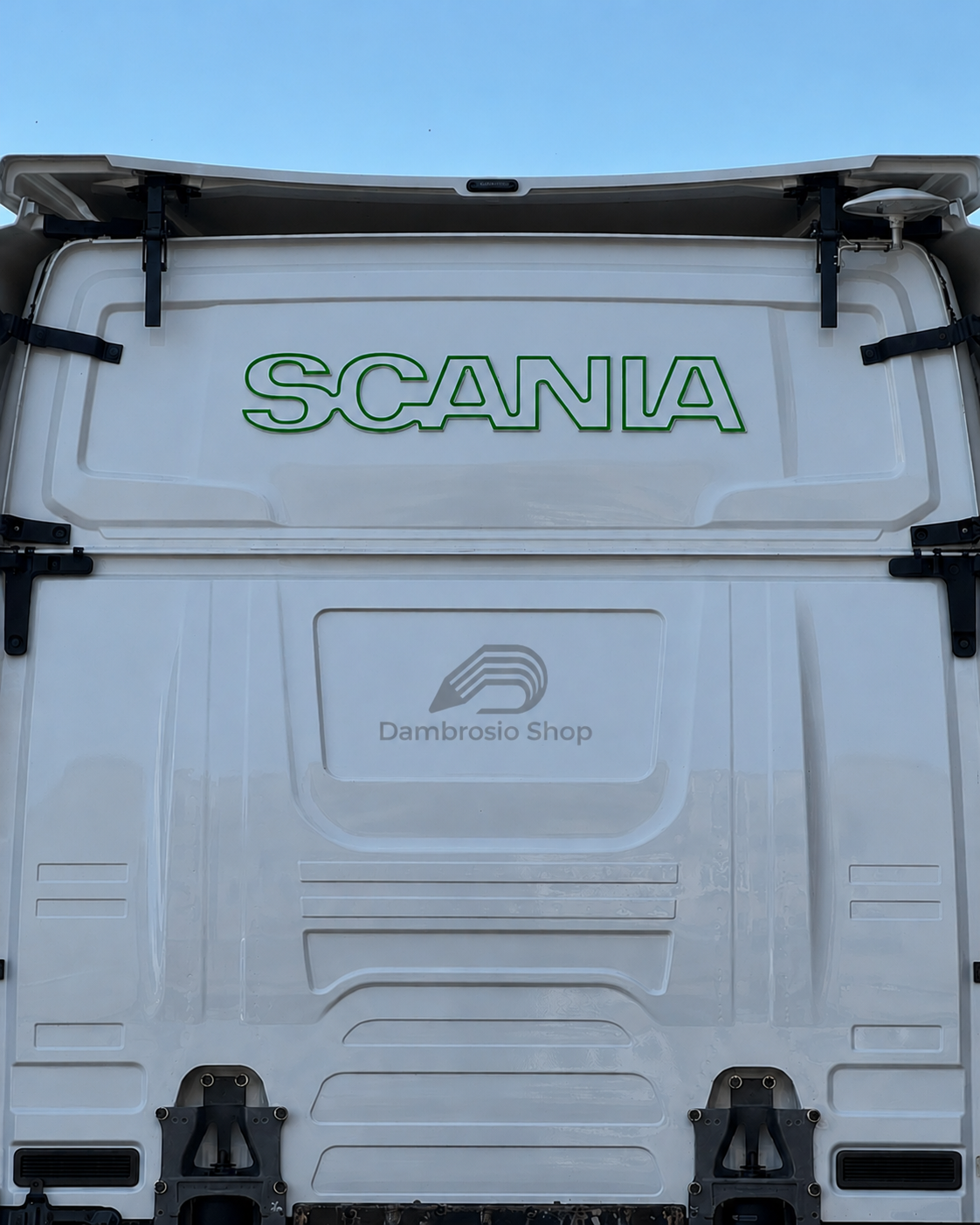 "Scania" Sticker for Rear of Truck
