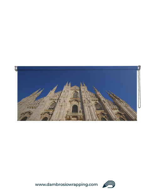 Tenda a rullo oscurante - Duomo Milano