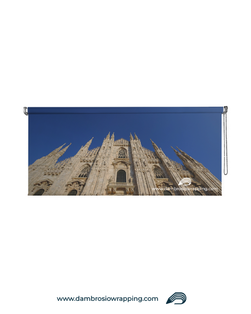 Tenda a rullo oscurante - Duomo Milano