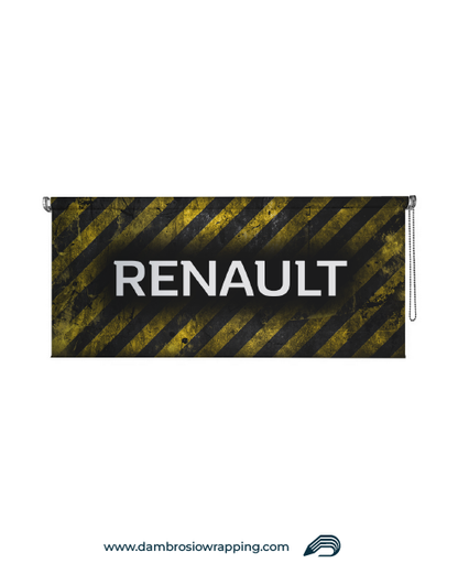 Blackout roller blind - RENAULT Danger Zones