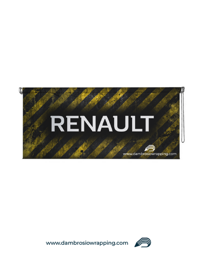 Blackout roller blind - RENAULT Danger Zones