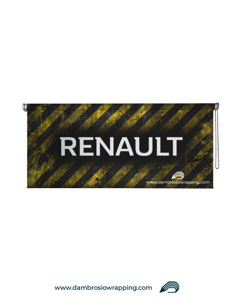 Tenda a rullo oscurante - RENAULT Fasce Pericolo