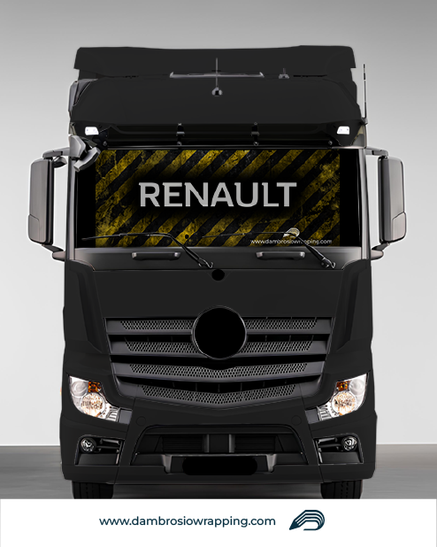 Blackout roller blind - RENAULT Danger Zones