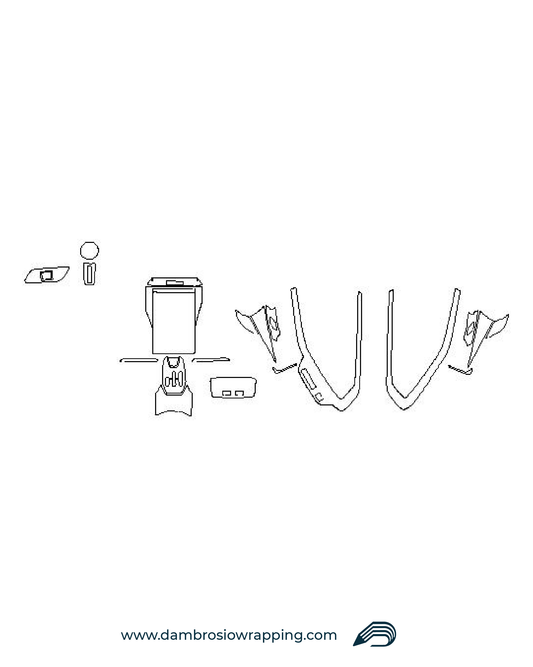 Kit Pellicola Protettiva Interni Ferrari - Roma 2023