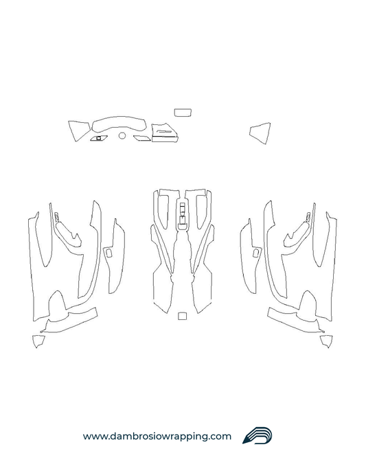 Kit Pellicola Protettiva Interni Ferrari - SF90 2023