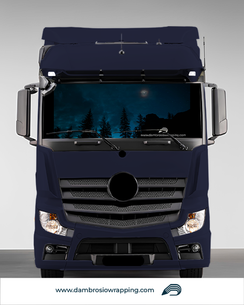 Blackout Roller Blind - Dark Forest Moon