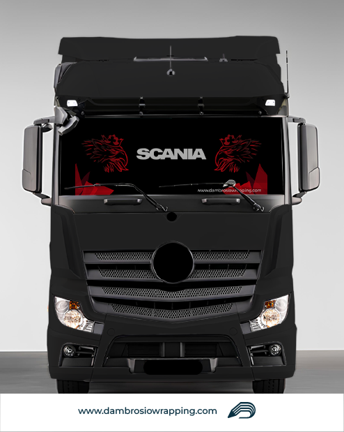 Tenda a rullo oscurante - SCANIA Furia Nera