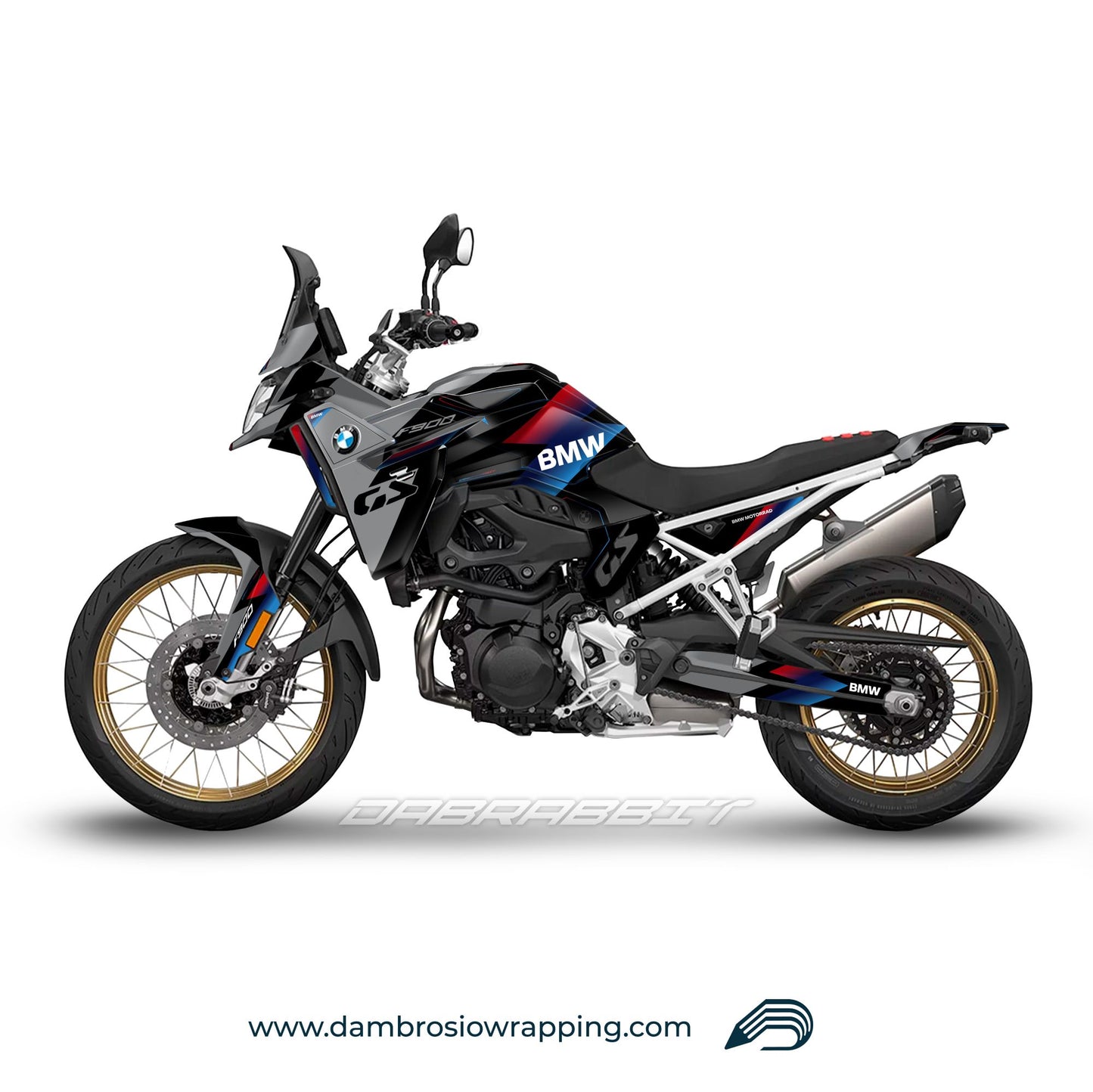 Kit Grafiche Adesivi Carene - BMW F900GS (2024~) - (GRD-G)