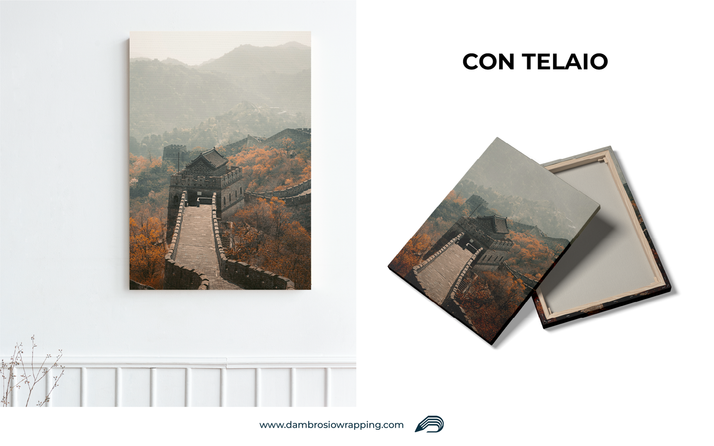 Tela / Quadro Grande Muraglia Cinese