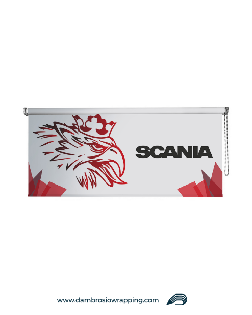 Blackout roller blind - SCANIA Grifone Guardia