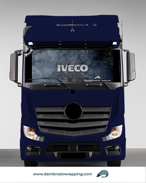 Tenda a rullo oscurante - IVECO Effetto Metallo