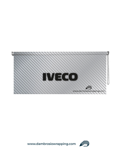 Tenda a rullo oscurante - IVECO Strisce Metalliche