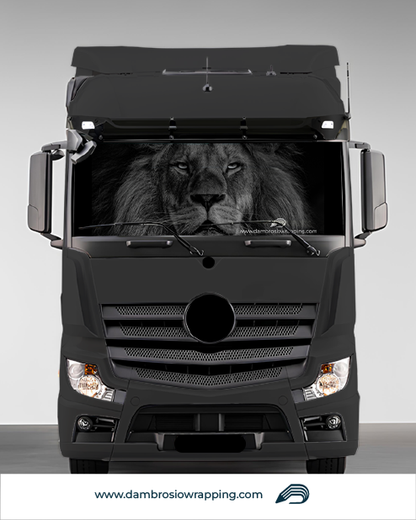 Tenda a rullo oscurante - Leone Bianco/Nero