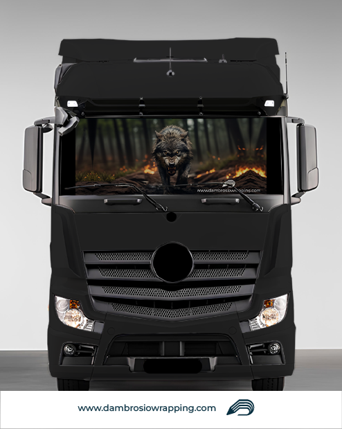 Tenda a rullo oscurante - Lupo Arrabbiato