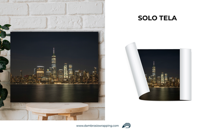 Tela / Quadro New York di Notte