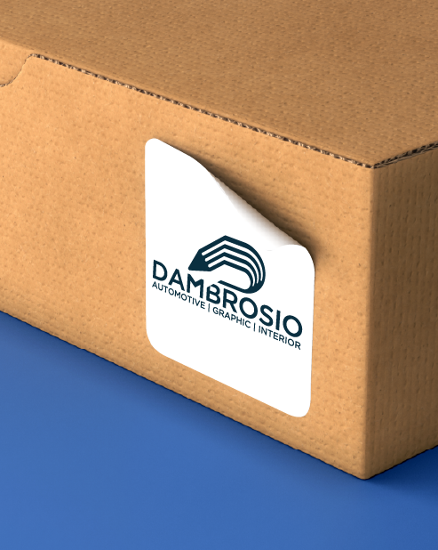 Etichette quadrate personalizzate