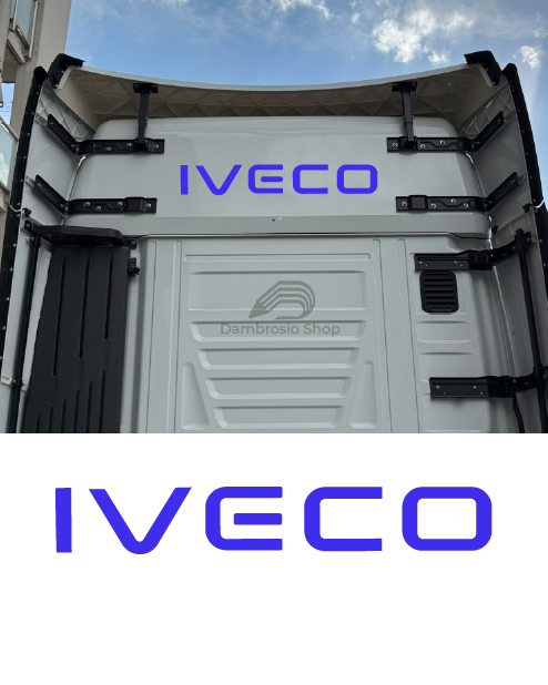 Autocollant Texte "Scania" pour Arrière Cabine Camion