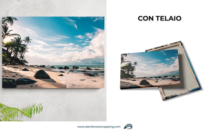 Tela / Quadro Spiaggia Esotica