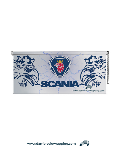 Tenda a rullo oscurante - SCANIA Tempesta Bianca