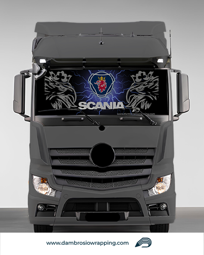 Tenda a rullo oscurante - SCANIA Tempesta Nera