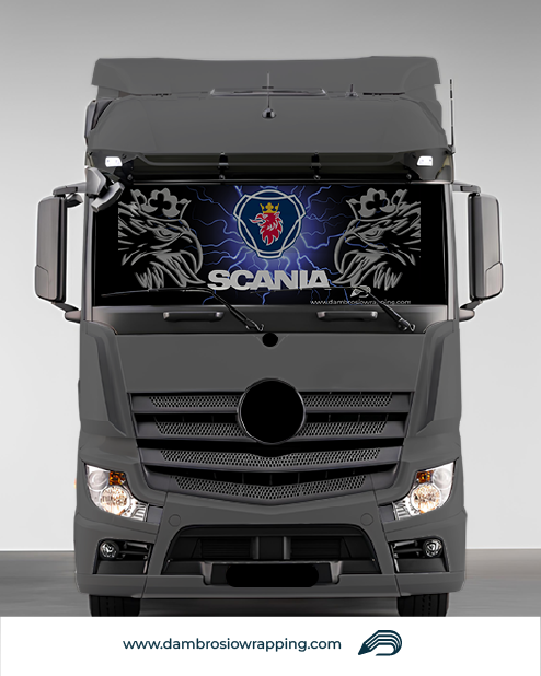 Tenda a rullo oscurante - SCANIA Tempesta Nera