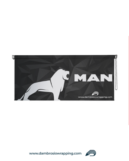 Tenda a rullo oscurante - MAN Triangoli Dinamici