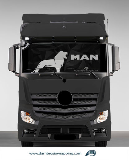 Tenda a rullo oscurante - MAN Triangoli Dinamici